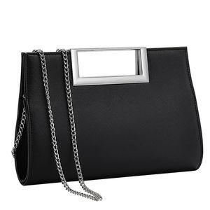 Handbag Evening Party Pu Leather Convertible Clutch Purse With XD